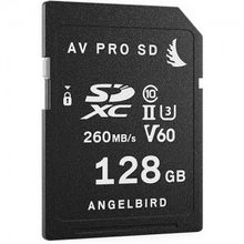 Карта памяти Angelbird SDXC MK2 AV PRO 128GB UHS-II V60 (AVP128SDMK2V60)