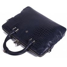 Narvin Кожаная сумка 9754 Aligro Indigo