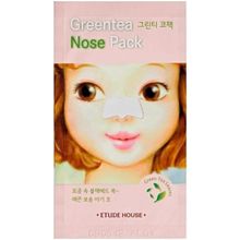 Etude House Green Tea Nose Pack 1 полоска в саше