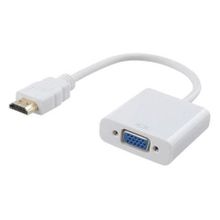 Адаптер HDMI M - VGA F, белый, 0.2 м, Orient C050W