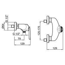 Webert Смеситель для душа Aria AI870102844081 Talco