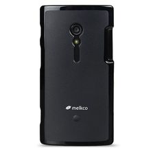 Силиконовый чехол Melkco Sony Xperia ion Black Mat