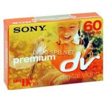 Кассета MiniDV Sony 60 мин Premium