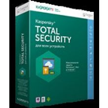 Kaspersky Total Security - Multi-Device Russian Edition. 2-Device 1 year Real Retail Pack
