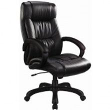 Кресло для руководителя Easy Chair CS-698E черное (искусственная кожа пластик)