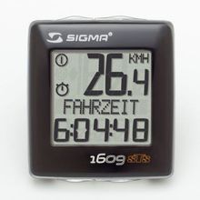 Велокомпьютер Sigma Sport BC 1609 STS CAD с датчиком педалирования