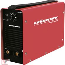 KRONWERK Аппарат инверторный дуговой сварки ММА-180IW, 180 А, ПВР 60%, диаметр электрода 1,6-4 мм, провод 2 м Kronwerk