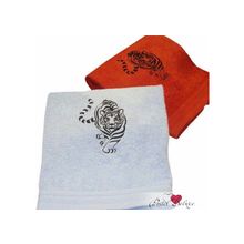 TAC Полотенце Tiger Цвет: Светло-Голубой (50х90 см)