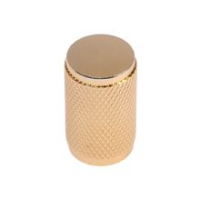 Ручка-кнопка CAPPIO,  d=18 mm. цвет золото