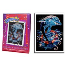 Мозаика из пайеток ВОЛШЕБНАЯ МАСТЕРСКАЯ 011 Дельфин