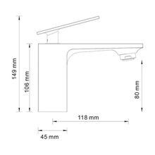 WasserKRAFT Смеситель для раковины Alme 1503