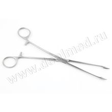 Корнцанг прямой для детей 230мм