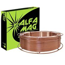 Проволока Alfa Mag D=4мм зеленый 25кг