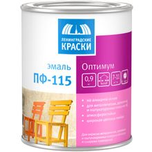 Ленинградские Краски ПФ 115 Оптимум 900 г шаровая