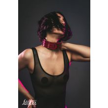Бордовый ошейник Eccentric (224446)