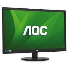 монитор AOC e2470Swh, 1920x1080, DVI, HDMI, 1ms, LED, черный, с колонками