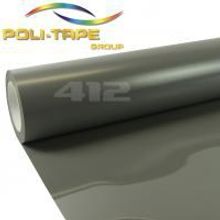 POLI-FLEX Premium 412 Grey термотрансферная плёнка матовая самоклеющаяся полиуретановая 0,5 м, 100 мкм, 25 метров