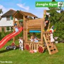 Jungle Gym Palace + Swing Xtra c гнездом + Рукоход с качелей