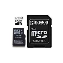 Аксессуар MicroSD HC 16Gb Class 10