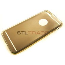 Силиконовый чехол Fashion Case для iPhone 6 4,7 золото (0,3мм)