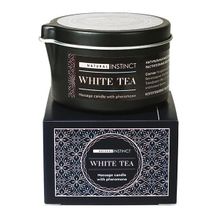 Массажная свеча Белый чай с феромонами Парфюм престиж М Natural Instinct White Tea 70мл