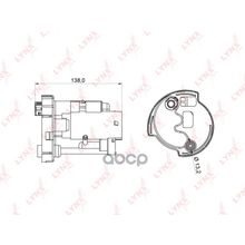 Фильтр Топливный LYNXauto арт. LF990M