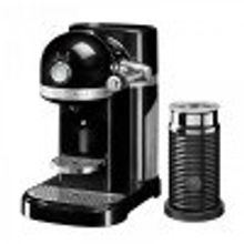 Кофемашина KitchenAid Nespresso 5KES0504EOB+ Aeroccino черный