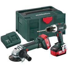 Аккумуляторный набор Metabo Combo Set 2.4.1 18В BSLT+W18+MetaLoc