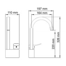 Wasserkraft Aller 1067 White для кухни