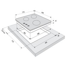 Fornelli Варочная поверхность Fornelli PGT 45 ADAMELLO IV