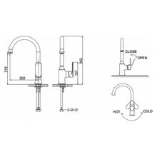 Смеситель для кухни Bravat Opal F7125183CP-RUS