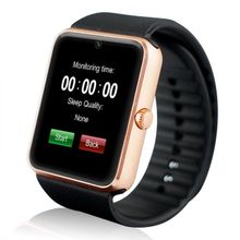 Часы Умные Smart Watch GT08 Цвет-Черный Золотистый