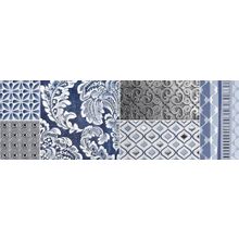 Ibero Groove Royal Blue Style Dec B 25x75 см