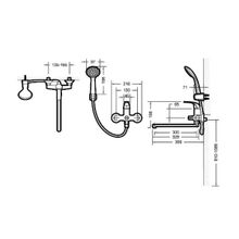 Смеситель Bravat Fit F00416C