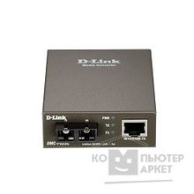 D-Link DMC-F02SC A1A Медиаконвертер из 100BASE-TX по витой паре в 100BASE-FX по многомодовому волокну 2км, SC