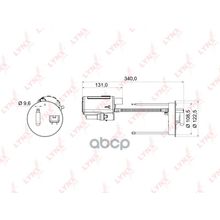 Фильтр Топливный Nissan Teana 2.5   3.5 (J32) 08-   С Корпусом LYNXauto арт. LF976M
