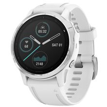 Часы Garmin Fenix 6S (Серебристый Белый)