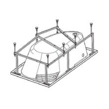 Монтажный комплект Santek к ванне Майорка XL 160х95 см