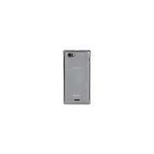 Sony Xperia J Чехол силикон Melkco Sony J (White)