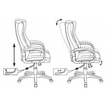 Бюрократ офисное CH-879DG F-C кофейного цвета