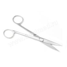 Ножницы остроконечные изогнутые 165 мм J-22-043 Surgicon, Пакистан
