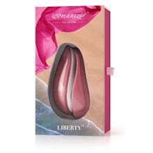 Womanizer Розовый бесконтактный клиторальный стимулятор Womanizer Liberty (розовый)