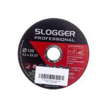 Круг отрезной SLOGGER 125х1,2х22 A R BF по стали и нерж. стали