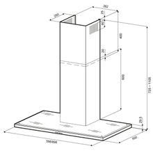 Kronasteel Вытяжка Kronasteel Mara slim 900 WH white glass 5P