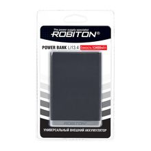 Внешний аккумулятор ROBITON POWER BANK Li13.4-K 13400мАч черный BL1