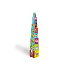 Кубики SCRATCH 6181030 Stacking Tower Farm