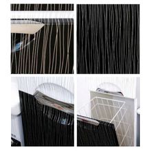 Misty Пенал для ванной Лорд бело-черный R с б к