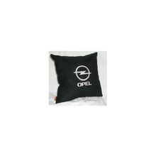  Подушка Opel черная вышивка белая