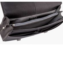 Кожаный портфель Vasheron 9738 Polo Black