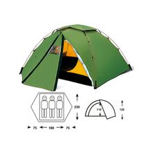 Палатка Outdoor Project Adar 3 Al 362 Cветло-зеленый